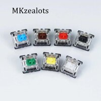 10 công tắc chuyển mạch bàn phím cơ Switch Gateron RGB (Đen)