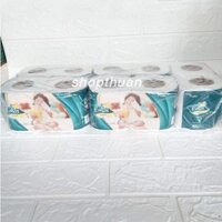 10 cuộn giấy vệ sinh E’mos classic 2 Lớp