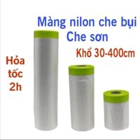 10 cuộn nilon che bụi, sơn. Màng nilon che bụi, che sơn
