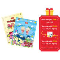 10 cuốn tập học sinh THM 96 trang, 200 trang - 96 trang