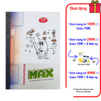 10 cuốn tập sinh viên dán gáy Max 200 trang kẻ thường