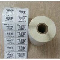 {10 Cuộn}Cuộn in mã vạch, tem nhiệt khổ 2 tem 70x22mm - Kiotviet,sapo, nhanh,pos365...)