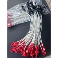 (10 dây) Dây nối bình ắc quy xe điện, chống cháy, chịu nhiệt, có vỏ bọc cách điện