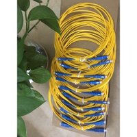 10 dây nhảy quang đầu tiêu chuẩn SC-APC (UPC) - 10 DAY NHAY QUANG