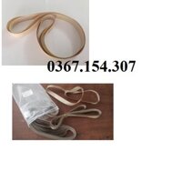 10 Dây vải chịu nhiệt của máy hàn miệng túi cà phê, dây hàn nhiệt máy ép miệng túi liên tục có in date FRM980, FRD1000