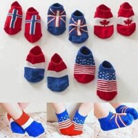 10 đôi tất chống trơn cờ anh