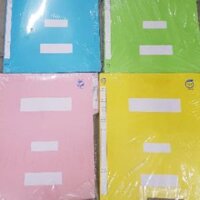 10 FILE GIẤY HÀN QUỐC / BÌA GIẤY KẸP TÀI LIỆU / FILE LỆCH A4 / Bộ 10 chiếc