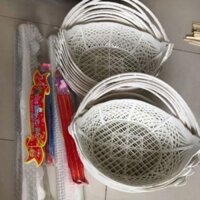 10 giỏ nhựa đựng trái cây, giỏ đựng quà Tết