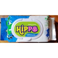 10 gói khăn ướt Không hương 125 tờ Hippo