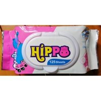 10 gói khăn ướt Không hương 125 tờ Hippo