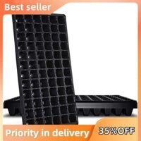10 gói Khay đựng hạt giống, Khay đựng hạt giống 72 tế bào có lỗ thoát nước, Bộ hạt giống có thể tái sử dụng, Cây trồng chăn nuôi Mini