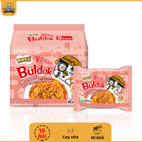 10 Gói mì khô gà cay Rose Buldak Samyang (140g/gói)