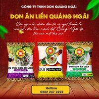 10 GÓI MIX VỊ: 4 DON ĂN LIỀN - 3 PHỞ DON - 3 HỦ TIẾU DON - ĐẶC SẢN QUẢNG NGÃI