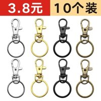 [10 Gói] Móc khóa DIY, móc khóa chó, móc tôm hùm, móc khóa mini