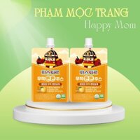 (10 gói) Nước uống Lotte khỏe mạnh Hỗ trợ con đề kháng tốt, tang cường sức khỏe đường ruột  (lotte vàng)