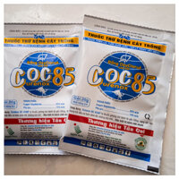 10 gói thuốc trừ bệnh COC 85 phòng trừ bệnh chết nhanh gỉ sắt cháy lá thối lá đốm lá... hại cây trồng