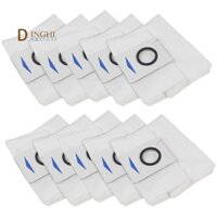 10 Gói Túi Hút Bụi Thay Thế Cho Máy Hút Bụi Robot ECOVACS DEEBOT X1 OMNI Turbo