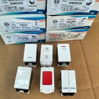 10 hạt công tắc 1 chiều S18CC Sino