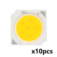 10 hạt đèn LED COB 3W/5W/7W/10W, chip nguồn LED 13mm cho bóng đèn LED, đèn chiếu sáng, đèn downlight, đèn diode