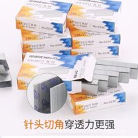 10 hộp ghim dày Kede You KW, có thể ghim 210 tờ, ghim lớn mạ kẽm dày 23/13, ghim cho sử dụng văn phòng, chống gỉ, miễn phí vận chuyển