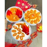 10 hộp H122 đựng rau câu cá chép size 24cm , hộp đựng bánh bông lan size đại ,....