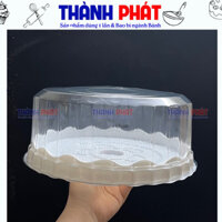 10 Hộp H40 dùng đựng rau câu cá chép - Bánh bông lan trứng muối 25cm - bánh bao đào tiên
