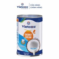 10 hộp - NƯỚC CỐT DỪA VIETCOCO NGUYÊN CHẤT  ĐẬM ĐẶC - 400ML