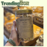 10 Hủ Nhựa Pet 800ml Nắp Nhôm Vàng Đựng Bánh Quy Dài, Bánh Dứa Tròn, Ngũ Cốc