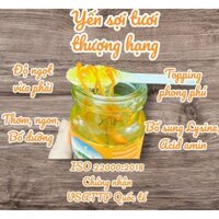 10 hũ Yến sào thượng hạng 39% yến sợi tươi cao cấp - Chứng nhận ISO 22000 (đạt tiêu chuẩn VSATTP quốc tế)