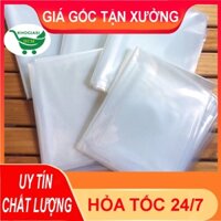 10 KG Túi nilon - túi pe trong khổ lớn 80 x 120cm dày 5-6 zem