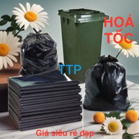 (10 kg) Túi rác đen dẻo công nghiệp 90x120: