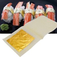 10 Lá dát vàng làm bánh - lá vàng thực phẩm