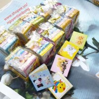 10 lốc giấy gấp hạc 4cm x 4cm (5.000 giấy)