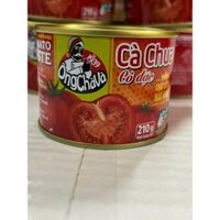 10 LON SỐT CÀ CHUA CÔ ĐẶC ÔNG CHÀ VÀ 210G X 10