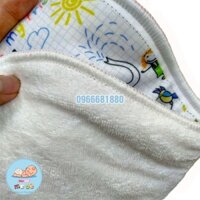 10 LÓT TÃ VẢI KHÁNG KHUẨN Bỉm Tã Vải CHỐNG TRÀN CHỐNG HĂM Babu Nature