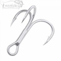 10 Lưỡi Câu Lure Ba Tiêu BKK 6063-3X-CP