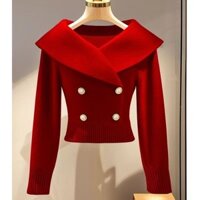 10 Màu Đỏ Hồng Trắng Áo Len Dệt Kim Áo Cardigan Ngắn Phong Cách Hàn Quốc Sang Trọng Nữ Cao Cấp Thời Trang Áo Crop Top Thời Trang Áo Len Nữ Đan Áo Mặc Bên Trong