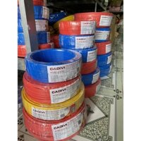 10 mét dây điện đôi mềm dẹp ( 2 lớp vỏ ) Cadivi 2x4 mm (Vcmo 2x56/0.3)