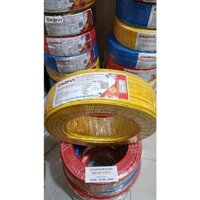 10 mét Dây điện đôi mềm hình OVAN 2 vỏ bọc PVC  Cadivi (VCmo) kích thước 2 x 30 (2x1.5mm2)