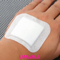 10 miếng băng dán vết thương, miếng dán, gạc vết thương vô khuẩn bảo vệ vết thương sau sinh HETIS Non Wonven Pad - UMAMA