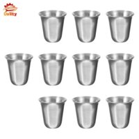 10 Miếng Cốc Lễ Đạo Cụ Đánh Bóng Thép Không Gỉ Wicca Cốc Thủ Công Cốc Nghi Lễ Cho Bạn Bè Gia Đình