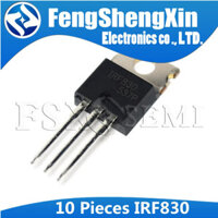 10 Miếng IRF830 TO-220 IRF830PBF TO220 Bộ nguồn MOSFET