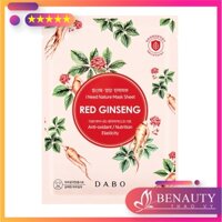 10 Miếng mặt nạ DABO Hồng Sâm 23g