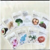(10 miếng) Mix vị Mặt nạ giấy trong suốt dưỡng ẩm sáng da Tenzero 25ml