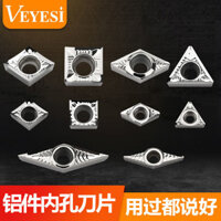 10 Miếng Nhôm Lưỡi Xoay CNC Lưỡi Ô Tô Lỗ Bên Trong Lưỡi Xoay CCGT09T304 / DCGT11 / TCGT09 Chế Biến Gỗ Nhôm Đồng