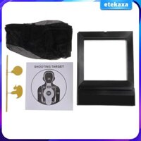 10 mục tiêu giấy + Mục tiêu tự đặt lại với máy bắt lưới để huấn luyện bắn súng
