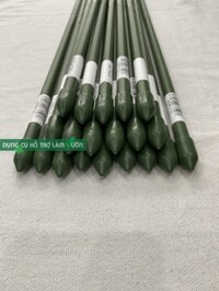 10 Ống thép bọc nhựa phi 8 dài 75cm - giá đỡ hoa hồng - khung trồng cây - cắm chống đỡ cây trồng