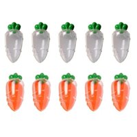 10 Pcs Carrot Candy Box Toys Easter Candy Boxes Empty Gift Plastic Baby