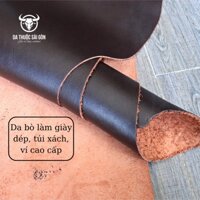 10 Pia da dầu màu nâu chocolate, da bò miếng thương hiệu Da Thuộc Sài Gòn - BD-P04