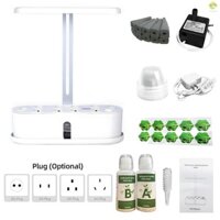 10 Pods Hẹn giờ có thể điều chỉnh Đèn có thể điều chỉnh 2 Hẹn giờ Co Plant Kit Đèn Led trong nhà với Bộ đèn bình xăng 5 L Pods có thể điều chỉnh Mặt bàn thực vật có thể điều chỉnh bằng nước 2,5l